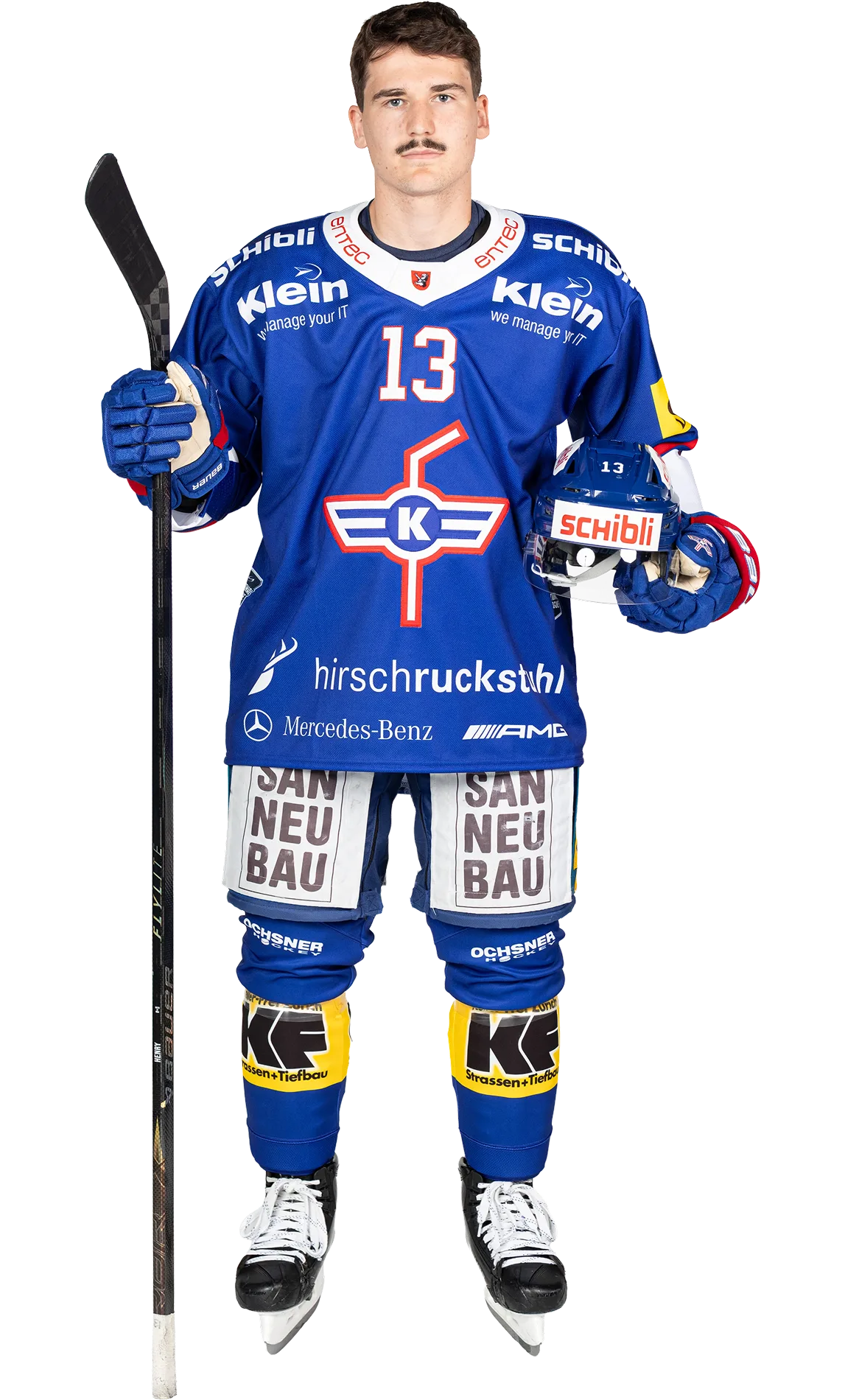 Joel Henry, St&uuml;rmer in der 1. Mannschaft des EHC Kloten
