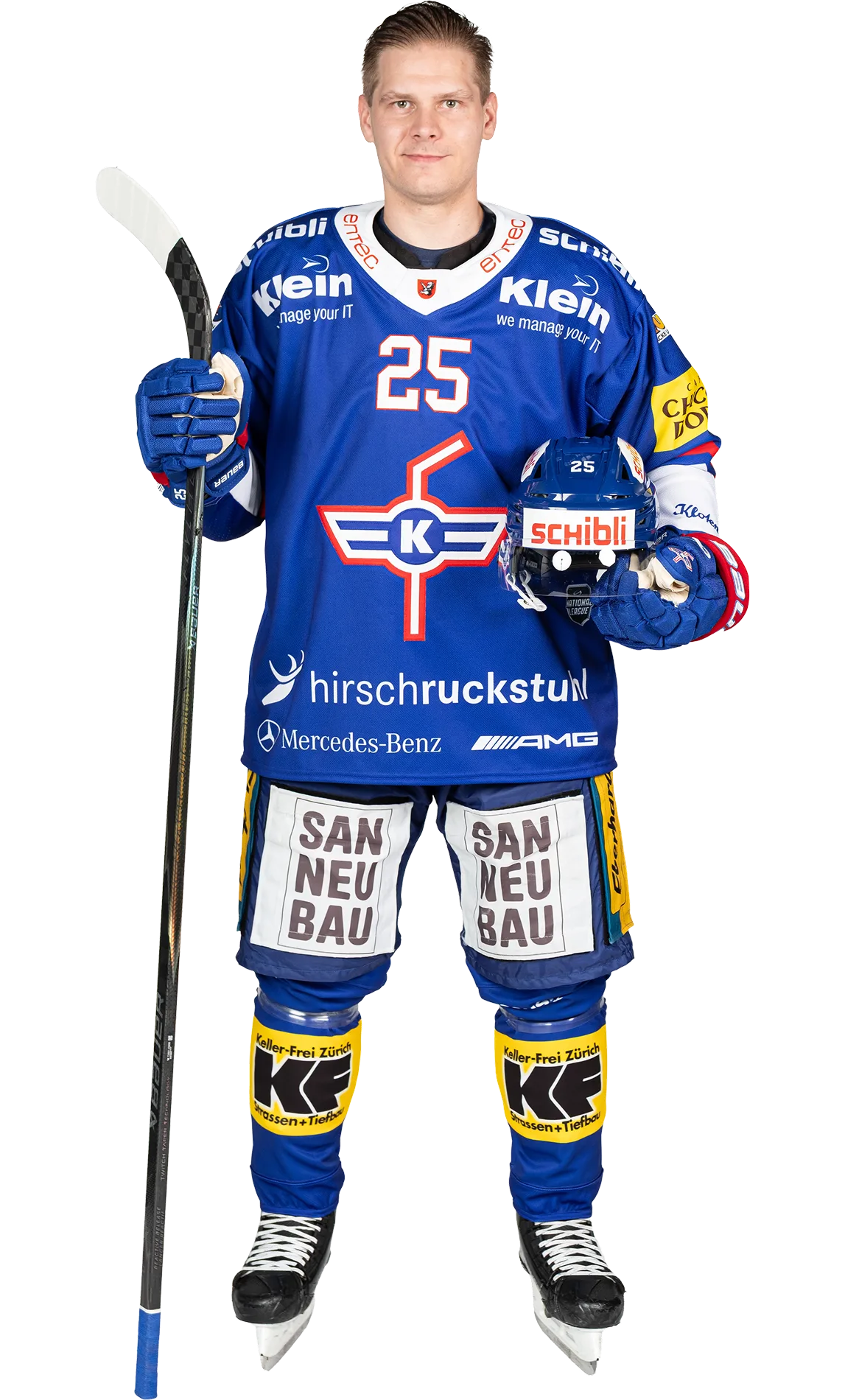 Arttu Ruotsalainen, St&uuml;rmer in der 1. Mannschaft des EHC Kloten