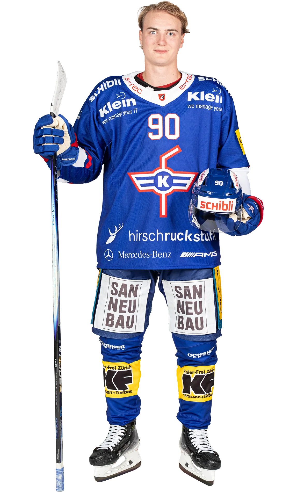 Petteri Puhakka, St&uuml;rmer in der 1. Mannschaft des EHC Kloten