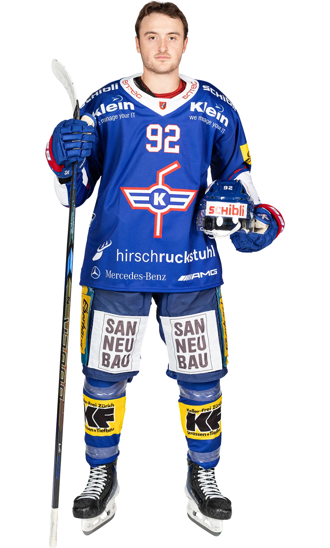 Rafael Meier, Stürmer in der 1. Mannschaft des EHC Kloten