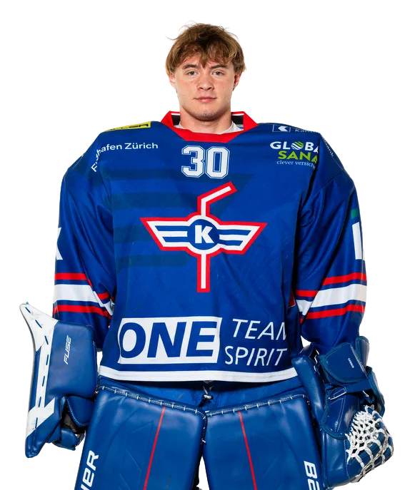 Cedric Gerber, Torh&uuml;ter der U21-Elit des EHC Kloten