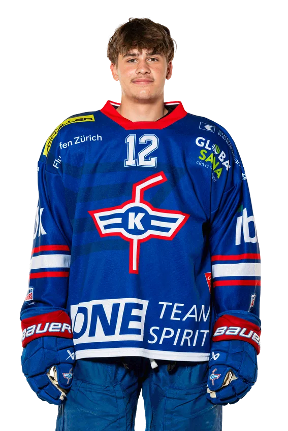 Joris Zahner, Verteidiger der U21-Elit des EHC Kloten