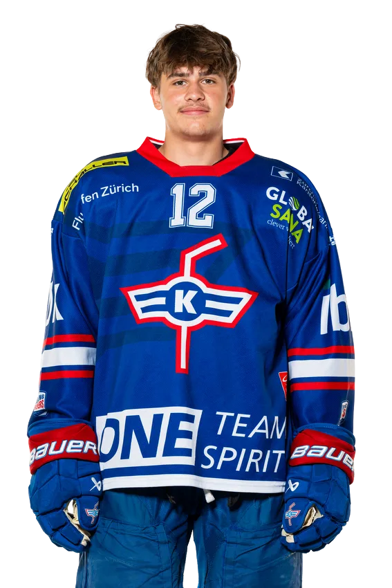 Joris Zahner, Verteidiger der U21-Elit des EHC Kloten