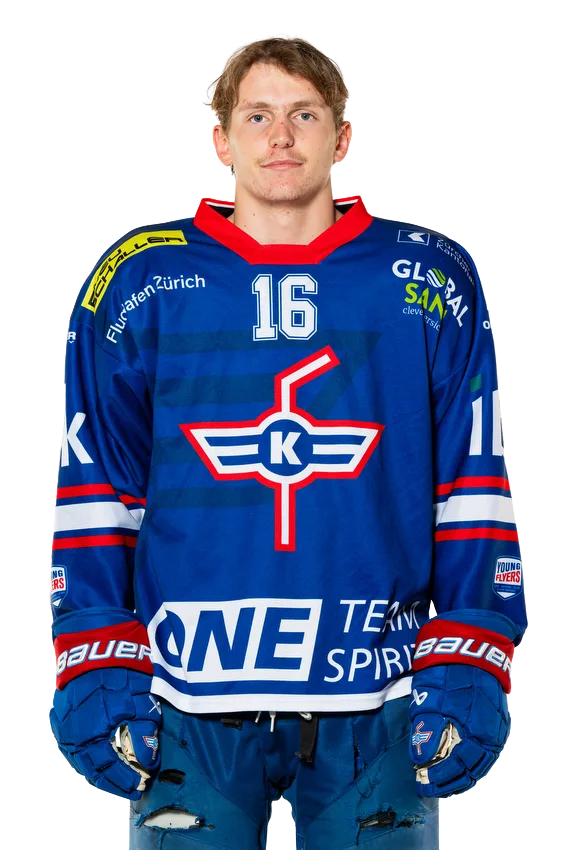 Felix Frei, Verteidiger der U21-Elit des EHC Kloten