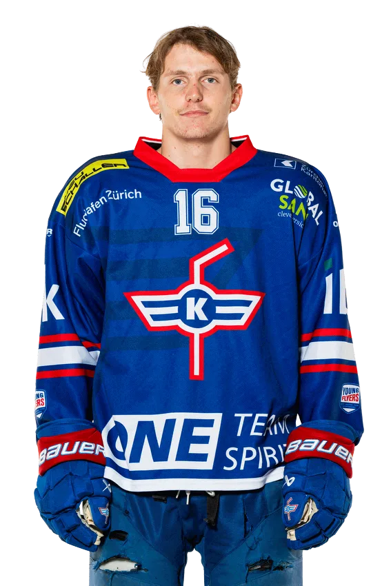Felix Frei, Verteidiger der U21-Elit des EHC Kloten