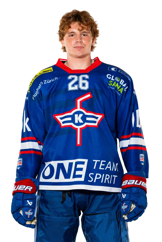 Anton Dunst, Verteidiger der U21-Elit des EHC Kloten