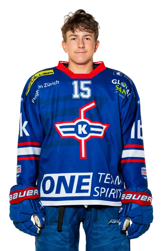 Gian-Andrea Badrutt, St&uuml;rmer der U21-Elit des EHC Kloten