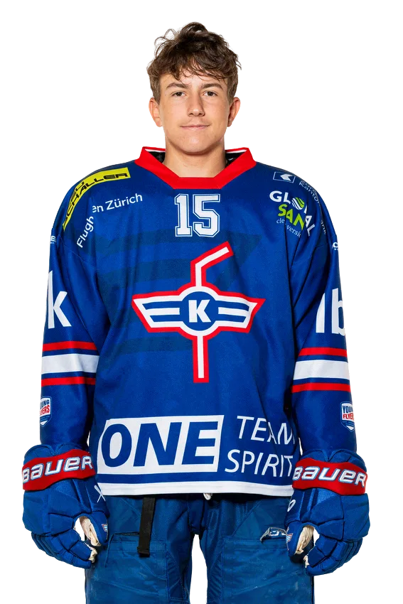 Gian-Andrea Badrutt, Stürmer der U21-Elit des EHC Kloten