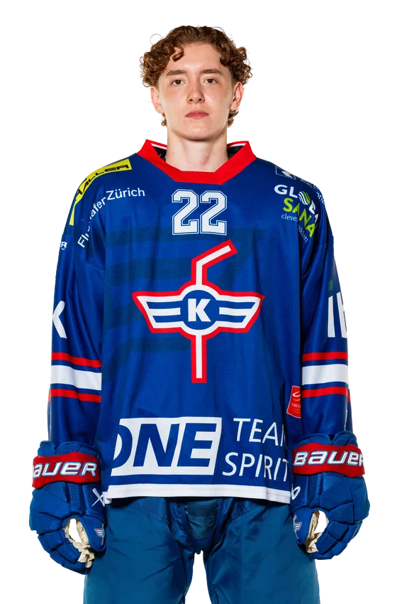 Leon Epli, St&uuml;rmer der U21-Elit des EHC Kloten