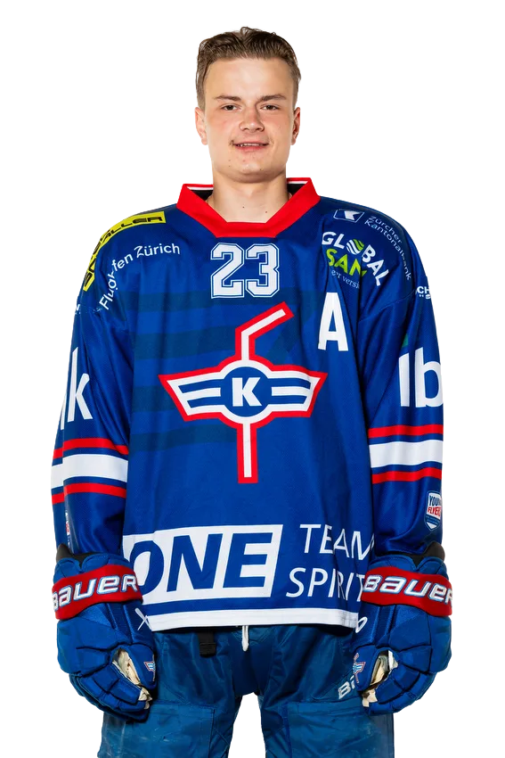 Dags Terauds, St&uuml;rmer der U21-Elit des EHC Kloten