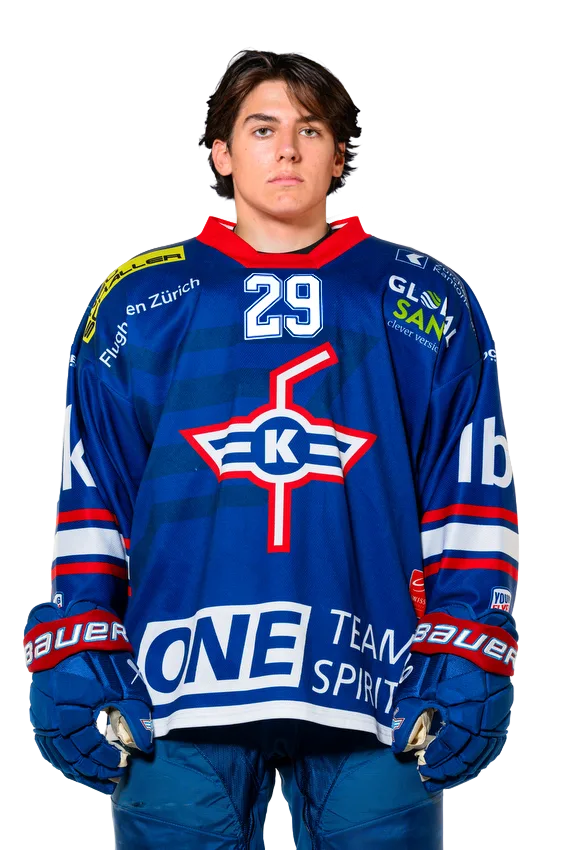 Paul Martinovic, St&uuml;rmer in der U21-Elit des EHC Kloten