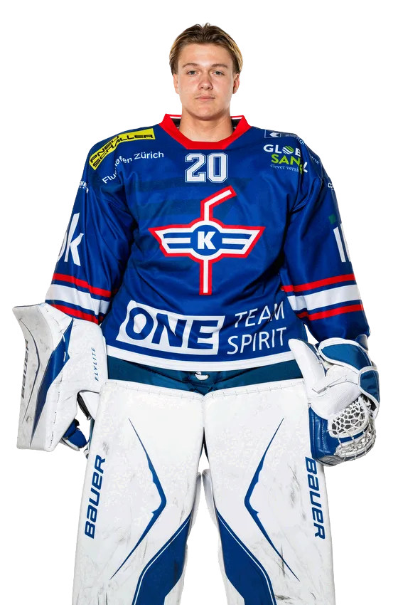 Cedric Broder, Torh&uuml;ter der U18-Elit des EHC Kloten