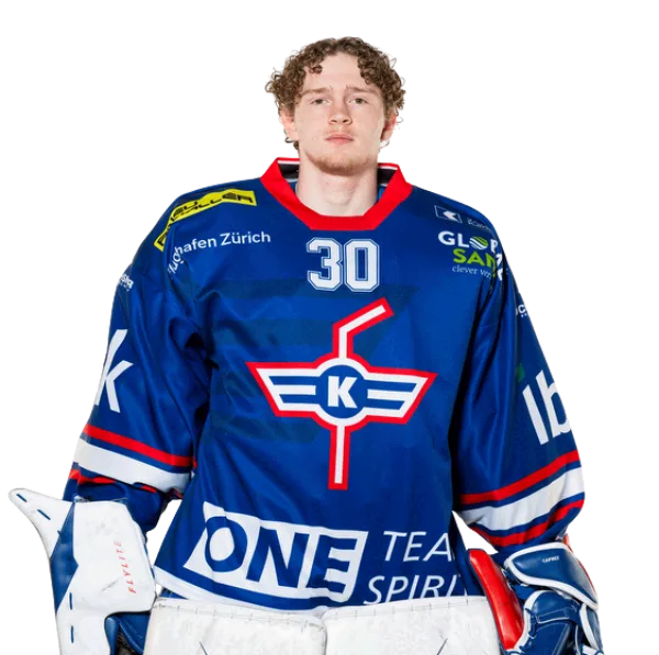 Luca Caprez, Torh&uuml;ter der U18-Elit des EHC Kloten