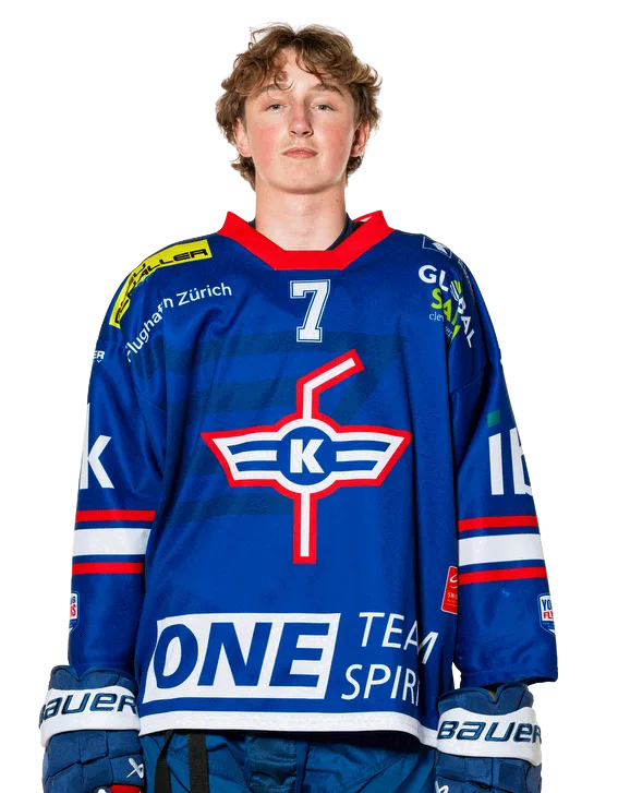 Roman H&ouml;hener, Verteidiger der U18-Elit des EHC Kloten