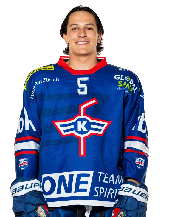 Thierry Sp&uuml;hler, Verteidiger der U18-Elit des EHC Kloten