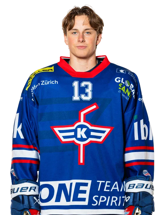 Tim Urscheler, Verteidiger der U18-Elit des EHC Kloten