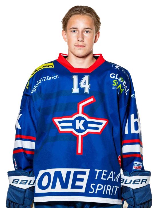 Neel Ammann, St&uuml;rmer der U18-Elit des EHC Kloten