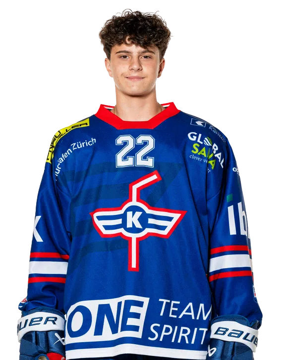 Corsin Blapp, St&uuml;rmer der U18-Elit des EHC Kloten