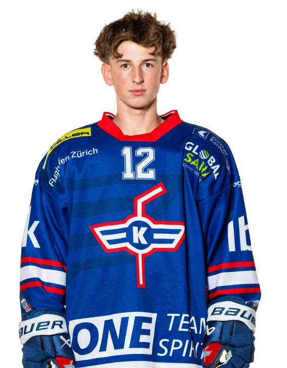 Lewin Rohner, St&uuml;rmer der U18-Elit des EHC Kloten