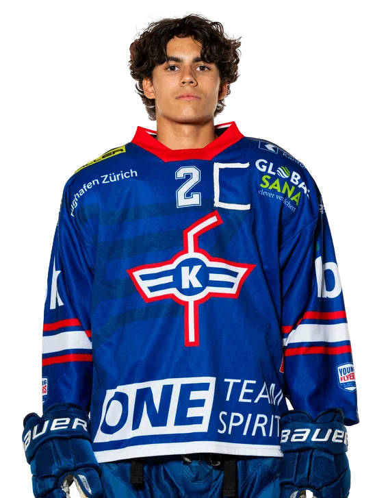 Wyatt Sanders, Verteidiger der U16 des EHC Kloten