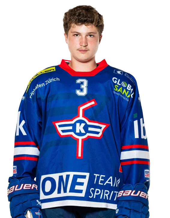 Ben Lamprecht, Verteidiger der U16 des EHC Kloten