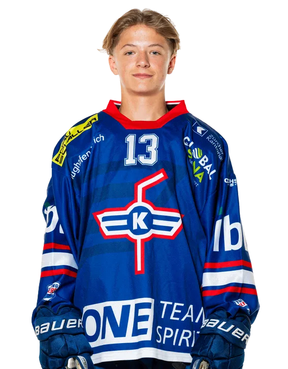 Lenis Just, St&uuml;rmer der U16 des EHC Kloten
