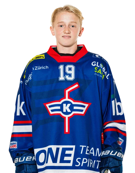 Liam Kellenberger, St&uuml;rmer der U16 des EHC Kloten