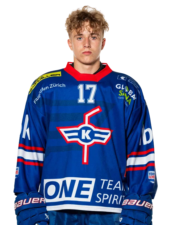 Kian Kohler, St&uuml;rmer der U16 des EHC Kloten