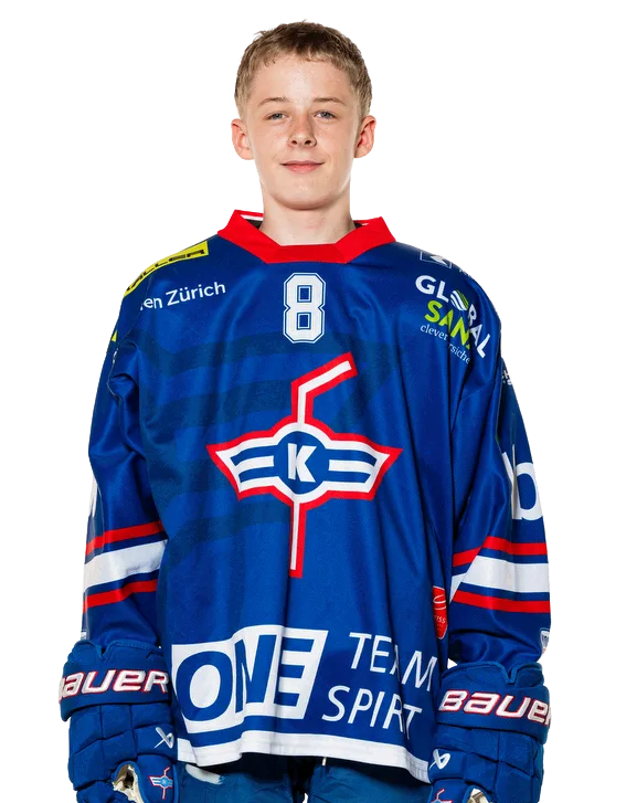 Timon Teuber, St&uuml;rmer der U16 des EHC Kloten