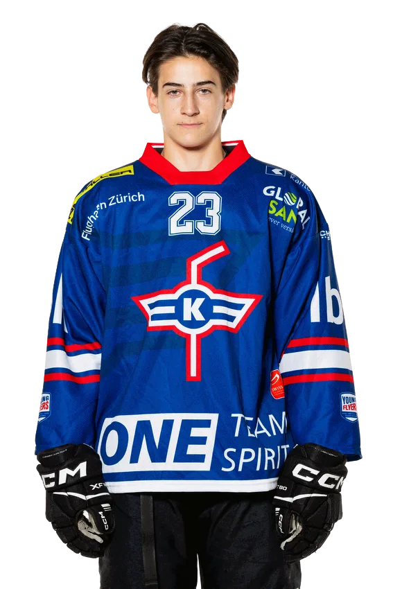 Toni Martinovic, Stürmer der U16 des EHC Kloten