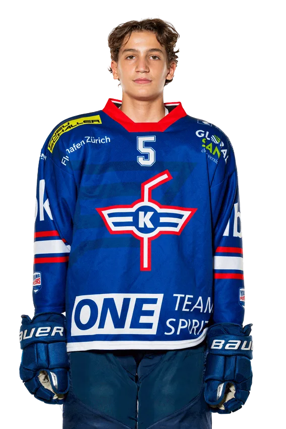 Lasse Katzlberger, Stürmer der U16 des EHC Kloten