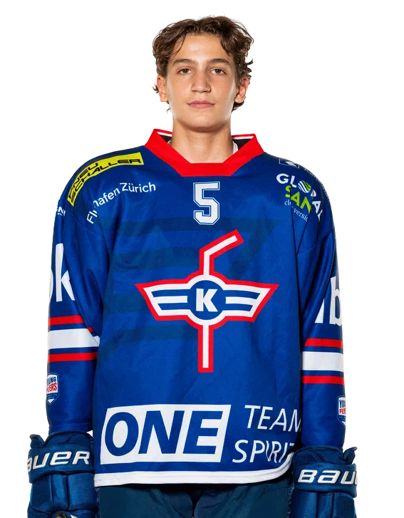 Lasse Katzlberger, St&uuml;rmer der U16 des EHC Kloten