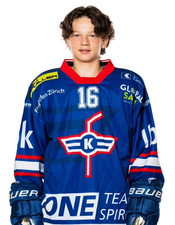 No&eacute; Netzer, St&uuml;rmer der U16 des EHC Kloten