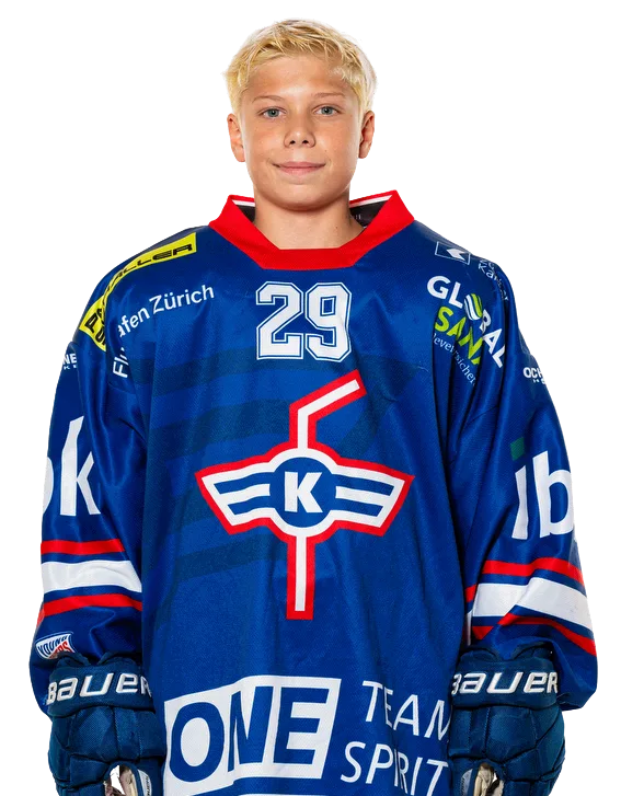 Noa Luz, St&uuml;rmer der U16 des EHC Kloten