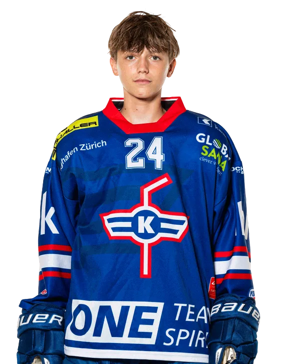 Tobias Weishaupt, St&uuml;rmer der U16 des EHC Kloten