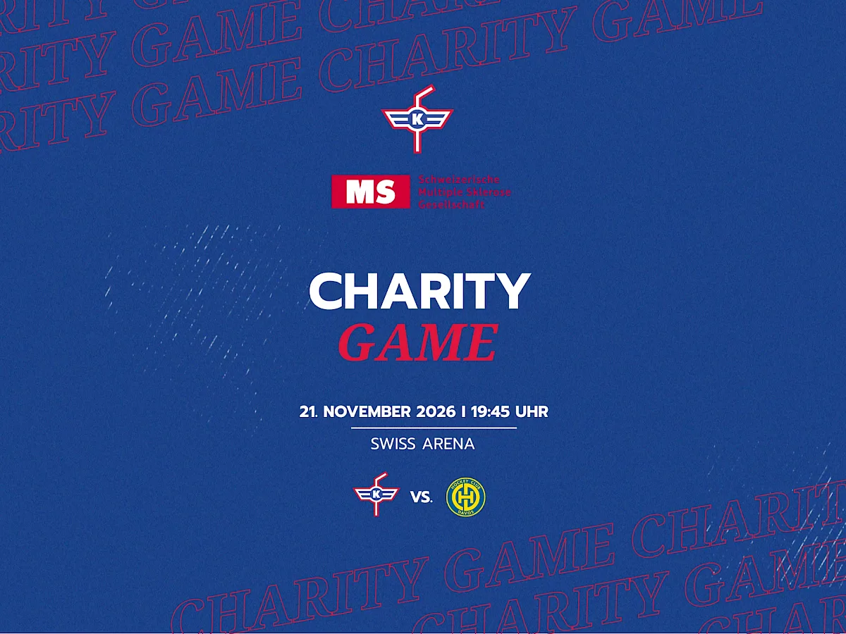 Charity Game: EHC KLOTEN &times; SCHWEIZERISCHE MS-GESELLSCHAFT