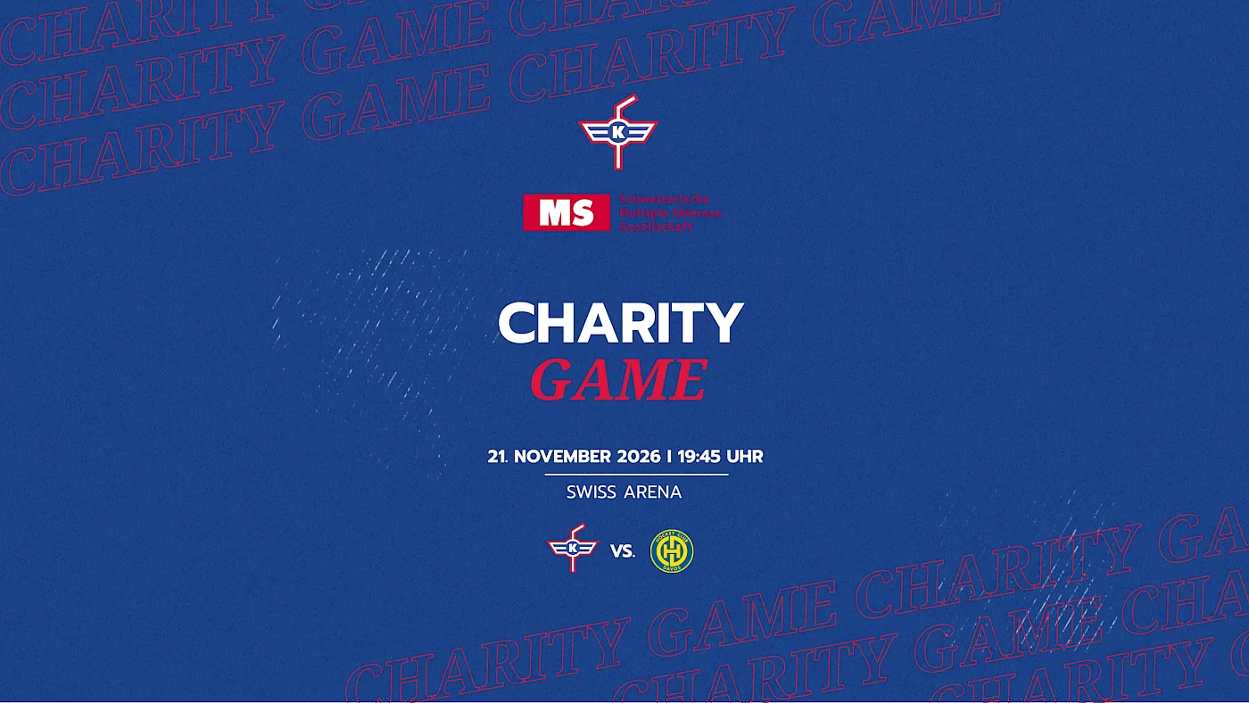 Charity Game: EHC KLOTEN &times; SCHWEIZERISCHE MS-GESELLSCHAFT