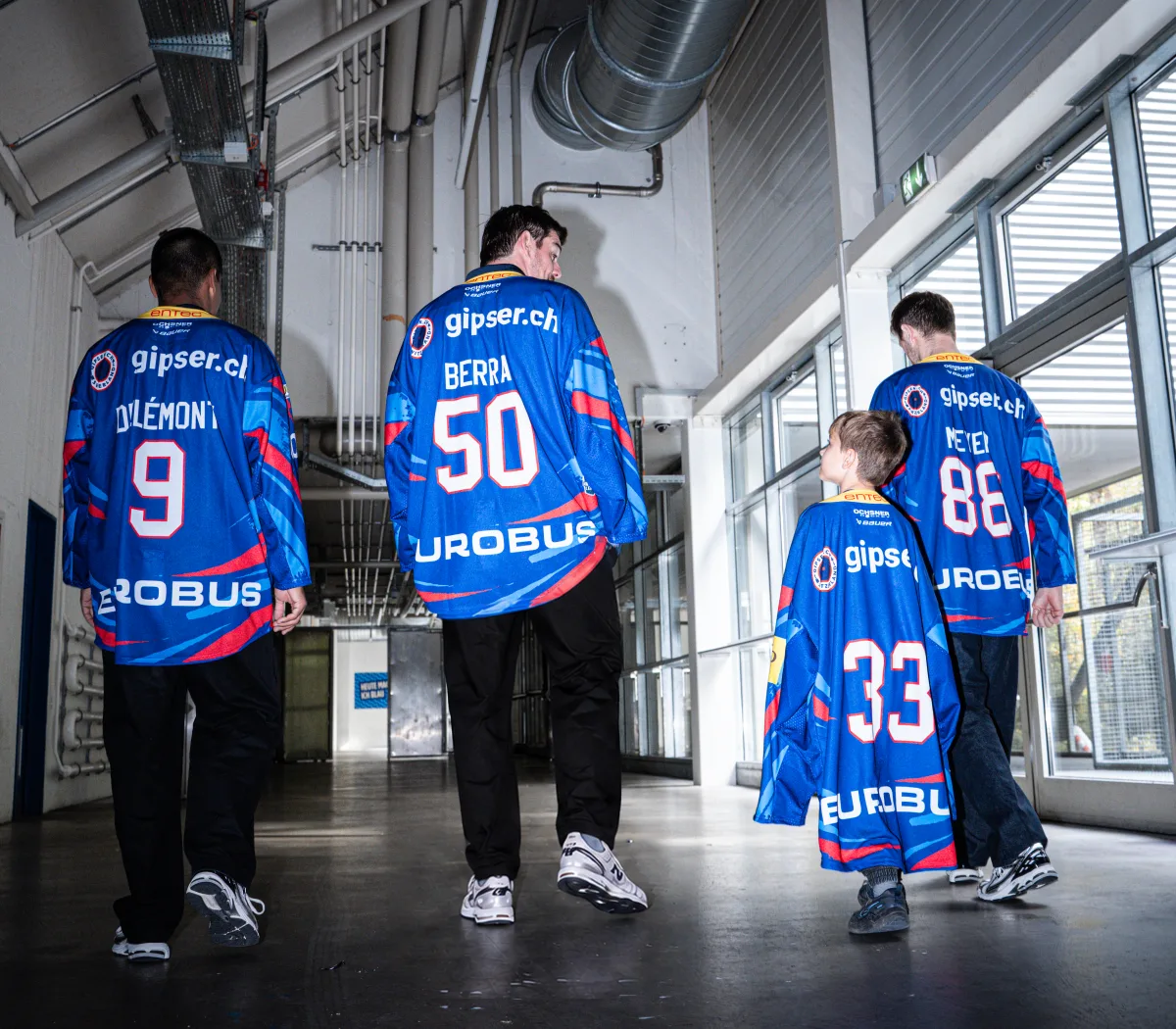 Versteigerung Nachwuchstrikots vom Spiel gegen den EV Zug am 11.10.2026